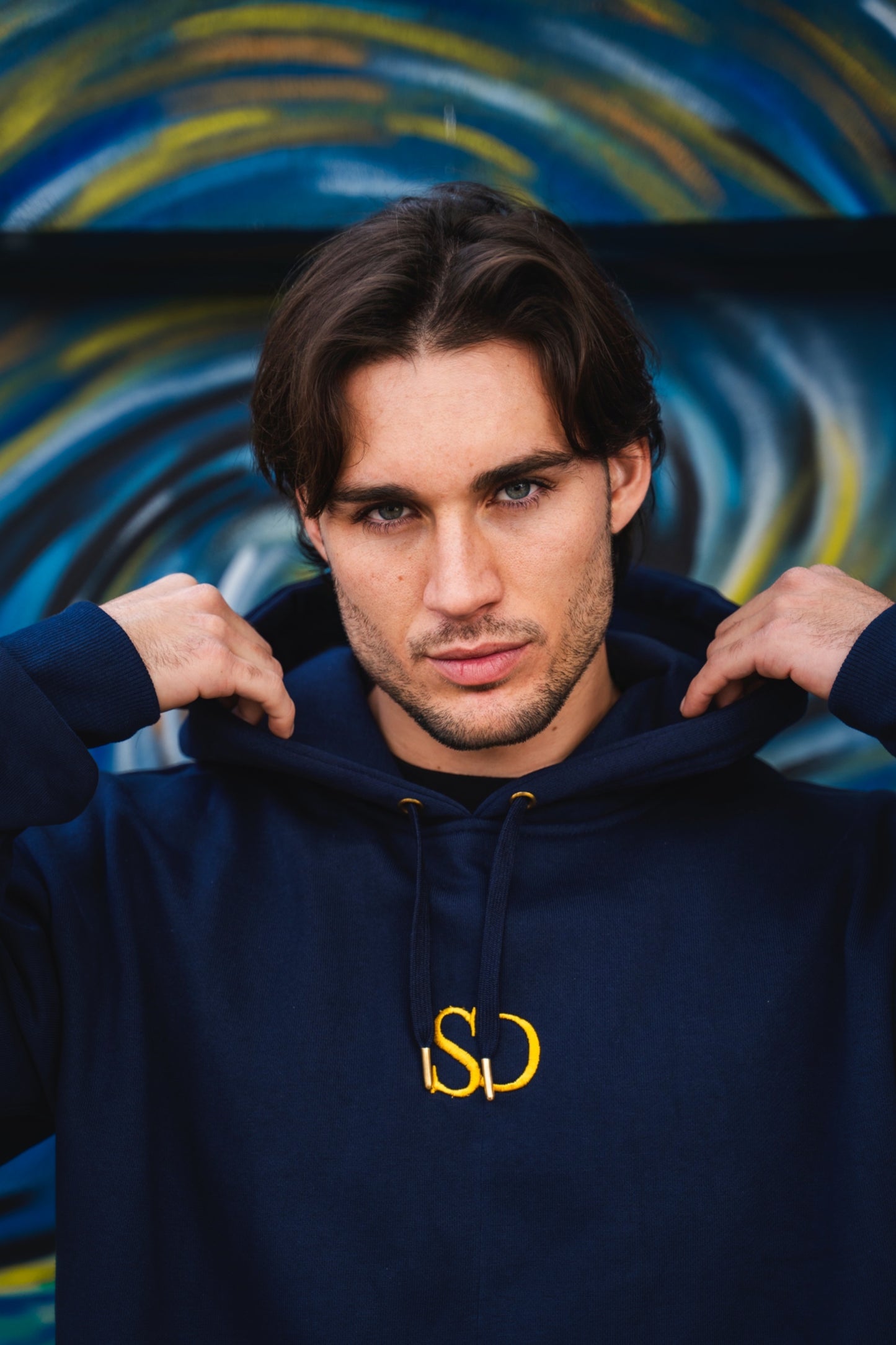 DROP 002 — NOTTE DI VERONA Hoodie (Navy)