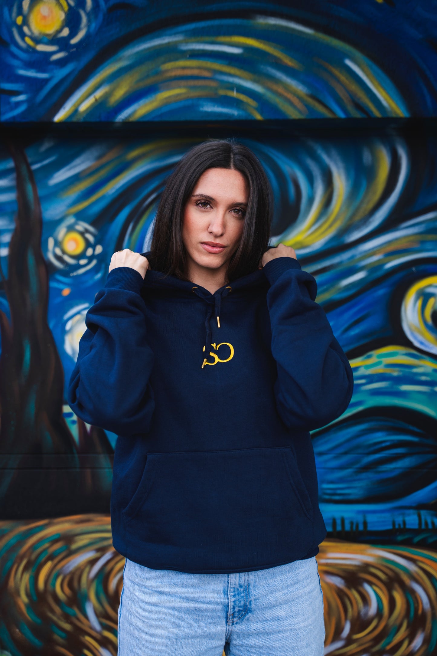 DROP 002 — NOTTE DI VERONA Hoodie (Navy)