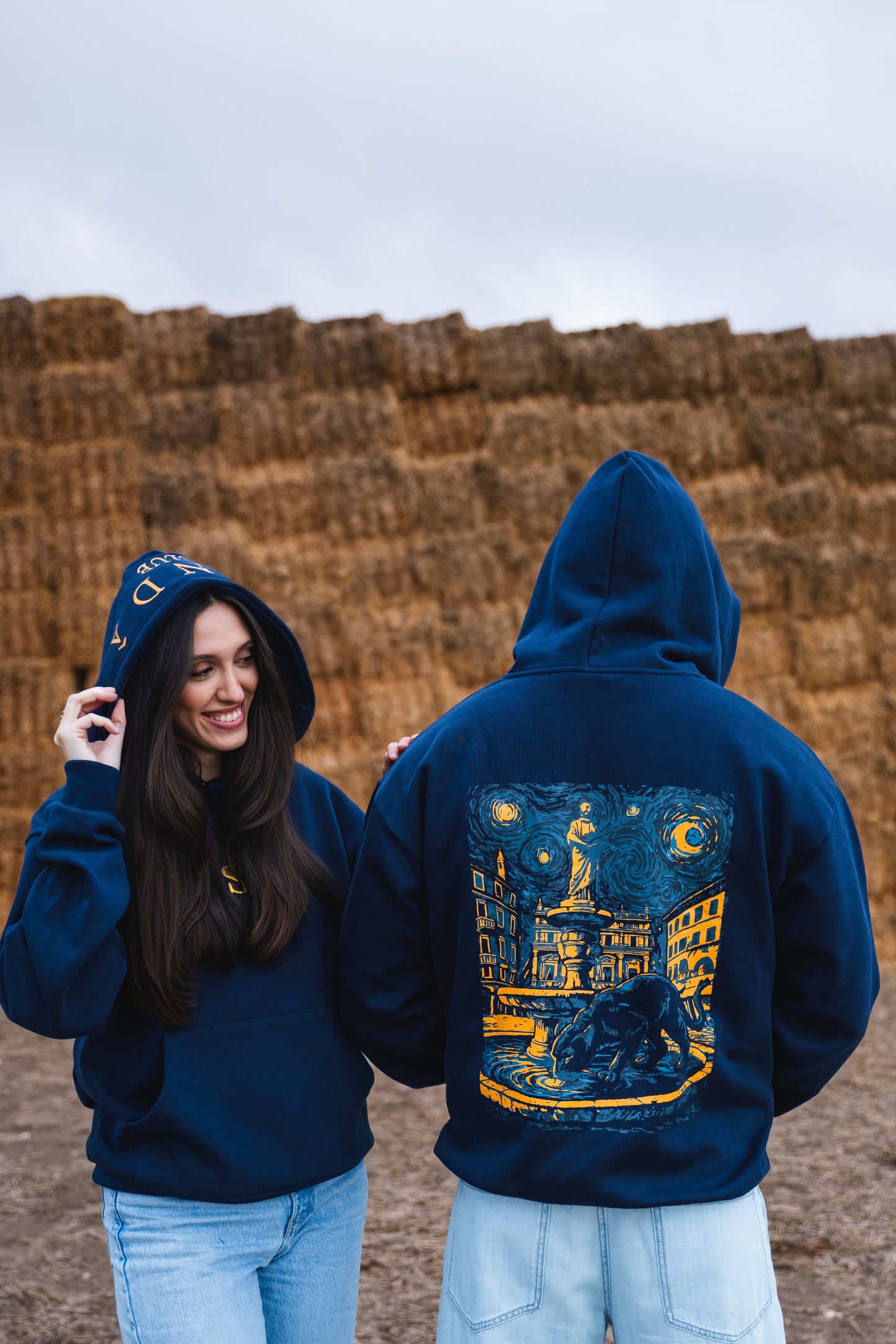 DROP 002 — NOTTE DI VERONA Hoodie (Navy)