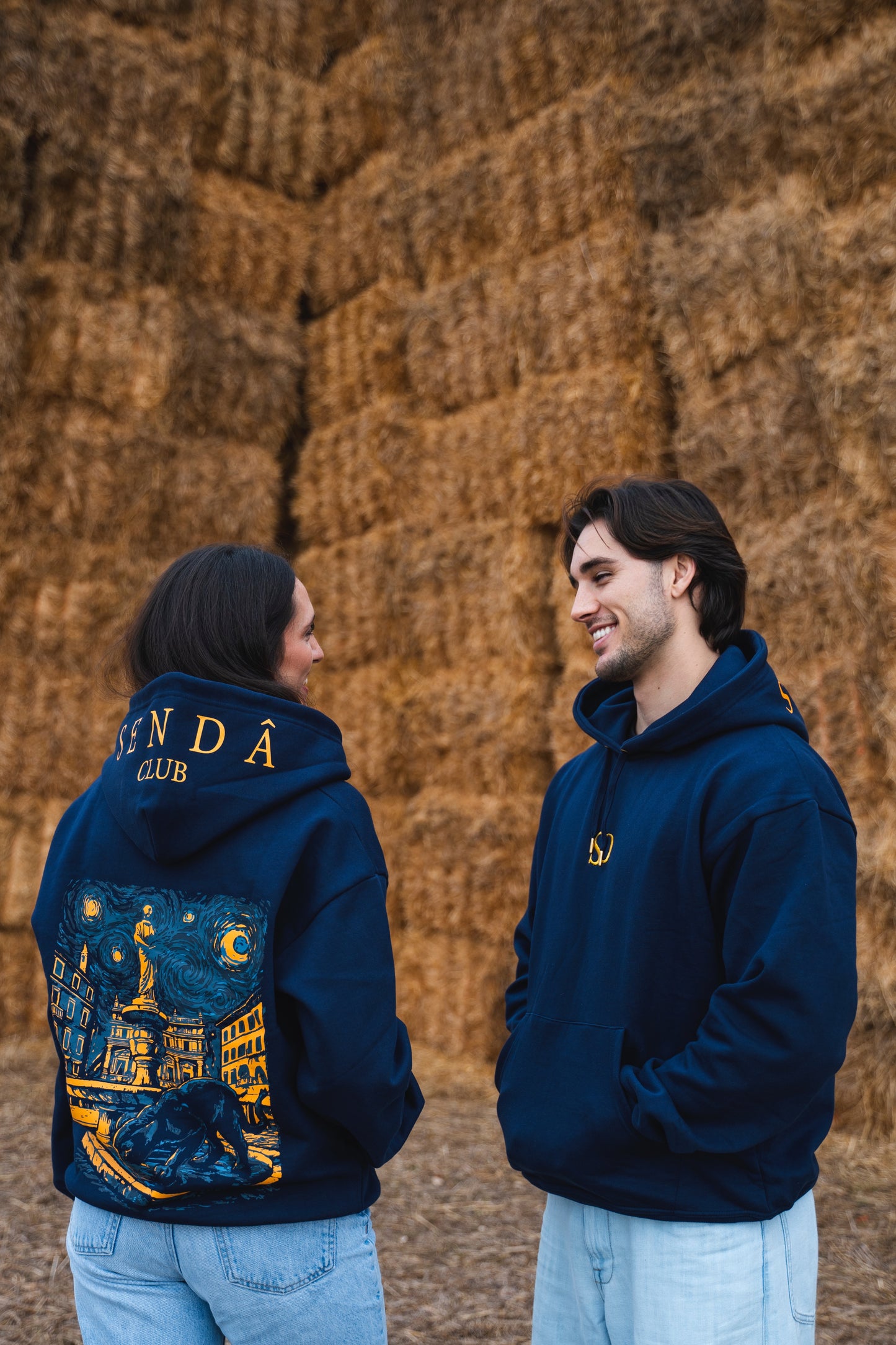 DROP 002 — NOTTE DI VERONA Hoodie (Navy)